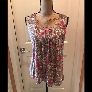 Inc petite large sleeveless REDUCED